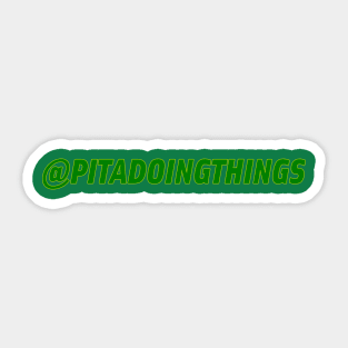 Pitadoingthings Masters Limited Edition (chest logo) Sticker